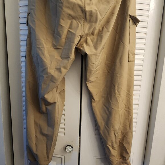 mens abercrombie fitch traveler cargo joggers light khaki SIZE XL - Picture 5 of 7